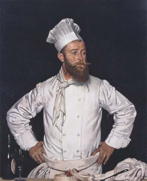 Sir William Orpen Le Chef de l Hotel Chatham oil painting image